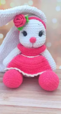 Hoppity Voosh! (Bing Bunny) pattern by Catherine Waterfield