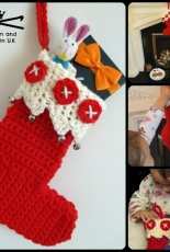 Keep Calm and Crochet On UK- Heather Gibbs - Chunky Christmas Stocking