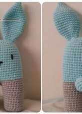 Rattle bunny two legged
