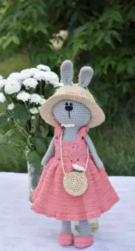Yulya / Yulia Barinova - Юлия Баринова - Set of clothes  Summer walk for Emily the Bunny - Комплект одежды Летняя прогулка для зайки Эмили - Russian