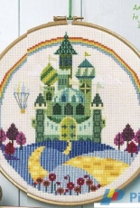 Wizard of Oz Cityscape by Jody Rice (Satsuma Street) from Cross Stitch Crazy 215