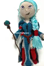 Chelsea Thomas - Water Mage Girl Elf Doll - English