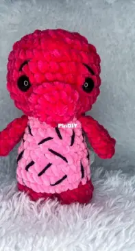 Madeline Mae Co - Madeline Mae - Bitty Belly Critter - Watermelon turtle