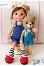 Amigurumi Aşkına - Tiny Mini Design - Demet Karabayır - Theodore Doll / Theodore and Bear Teddy