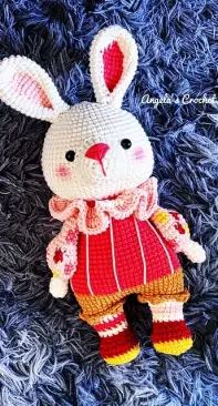 Angela Crochet Store - Angela Ai Quynh - Circus animals Anna The Bunny