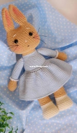 Lovely Toys Pattern - Elena Izmaylova - Bunny doll