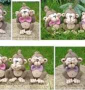 Mala Designs -Mandy Herrmann - Monkey trio - Translated