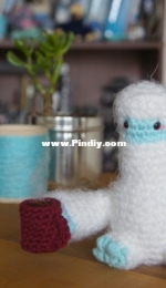 Club Crochet - Louies Loops - Louis Mensinger - Yancy the Yeti Amigurumi