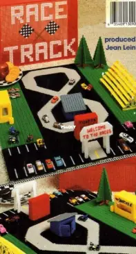 Plastic Canvas - Race Track by Jean Leinhauser