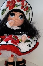 My knitted doll !!!