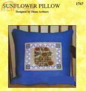 Imaginating 1767 Sunflower Pillow