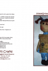 HomeGrown Annie by Brenda Greenwalt of Lillie Mae's Crafts-Free