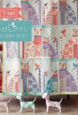 Tilda Fabrics - Lazy Days - Cat and Bird Quilt - free