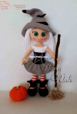Havva Designs - Havva Unlu - Cute Witch Pattern - Turkish
