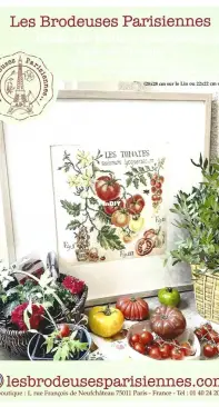 Les Brodeuses Parisiennes LBP - Eude aux Fruits - Les Tomates