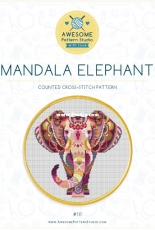 Awesome Pattern Studio #111 - Mandala Elephant