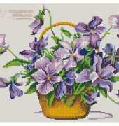 RTO R107 Violets Bouquet