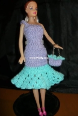 Maguinda Bolsón - Juana dress and bag set for dolls