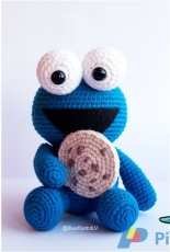 Blue Rabbit -  Irina Tocelovska- Cookie Monster