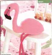 Fab Flamingo by Alan Dart-pullout from Womans Weekly Magazine