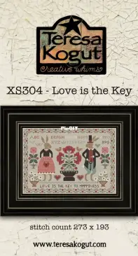 Teresa Kogut Creative Whims XS304 Love Is The Key - XSD