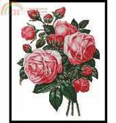 Artecy Cross Stitch - Bouquet of Pink Roses