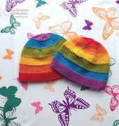 Equality Stripe Hat by Bex Hopkins from Equality Stripe Ebook