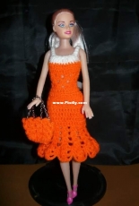 Maguinda Bolsón - Marcela dress and bag set for dolls