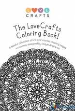 The Love Crafts Coloring Book by Delyth Angaharad