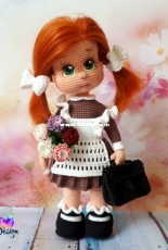 Ecem Design - Elena Akkoca - First Grader School Doll - Russian