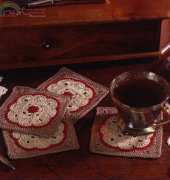 Moroccan Tile Coaster by Nancy Fuller