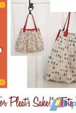 U-Handbag - For Pleat's Sake! Tote Bag by Lisa Lam - Free