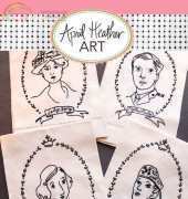 Downton Abbey The Heirs - Embroidery - Matthew, Lady Mary, Lady Edith, and Lady Sybil