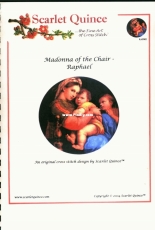 Scarlet Quince RAP002 - Madonna on the Chair - Raphael