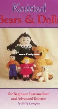 Knitted Bears and Dolls by Betty Lampen