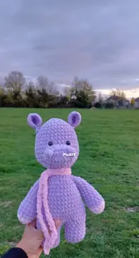 Amigurumi - Happy the Hippo