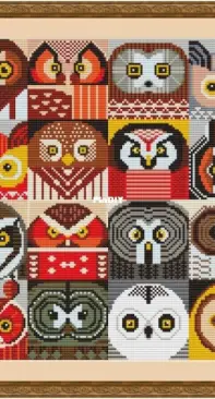 Noussa Creation - Owl Faces