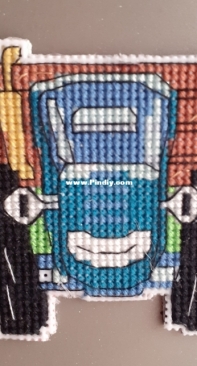 Blue tractor