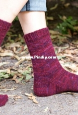 Pizzicato Pinstripe Socks by Elizabeth Sullivan-Free