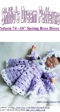 Shifios Dream Patterns - Pattern 74 - Emmy Rose and Ribbons