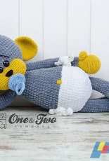 One and Two Company - Carolina Guzman - Morris the big baby Monkey Amigurumi