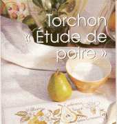 Torchon "Etude de Poire" / Pears from DFEA 62 XSD