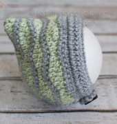 Paloma Perez - Baby Waves Chin Strap Bonnet