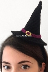 Zoe Creates - Zoe Bartley - Halloween Witch Hat Headband - Free