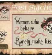 Sue Hillis Designs - Post Stitches PS156 Women Who Behave