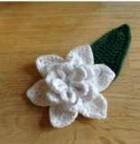 Suvis Crochet - Suvi - Gardenia Flower and Leaf - Free