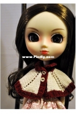 Classy Collared Capelet for Pullip - Megan Nordyke - Free