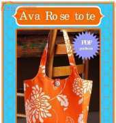Artsy Crafty Babe - Ava Rose Tote