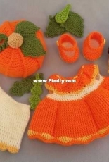 Clothes for Kaija pumpkin girl by Pollyundpaule