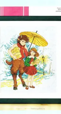 Brand New Friendship - Mr Tumnus by Lesley Teare from Cross Stitch Gold 98 XSD